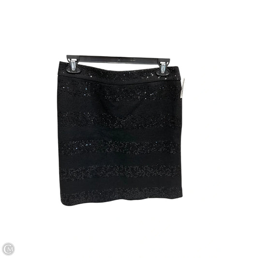 Skirt Midi By Loft In Black, Size: 6