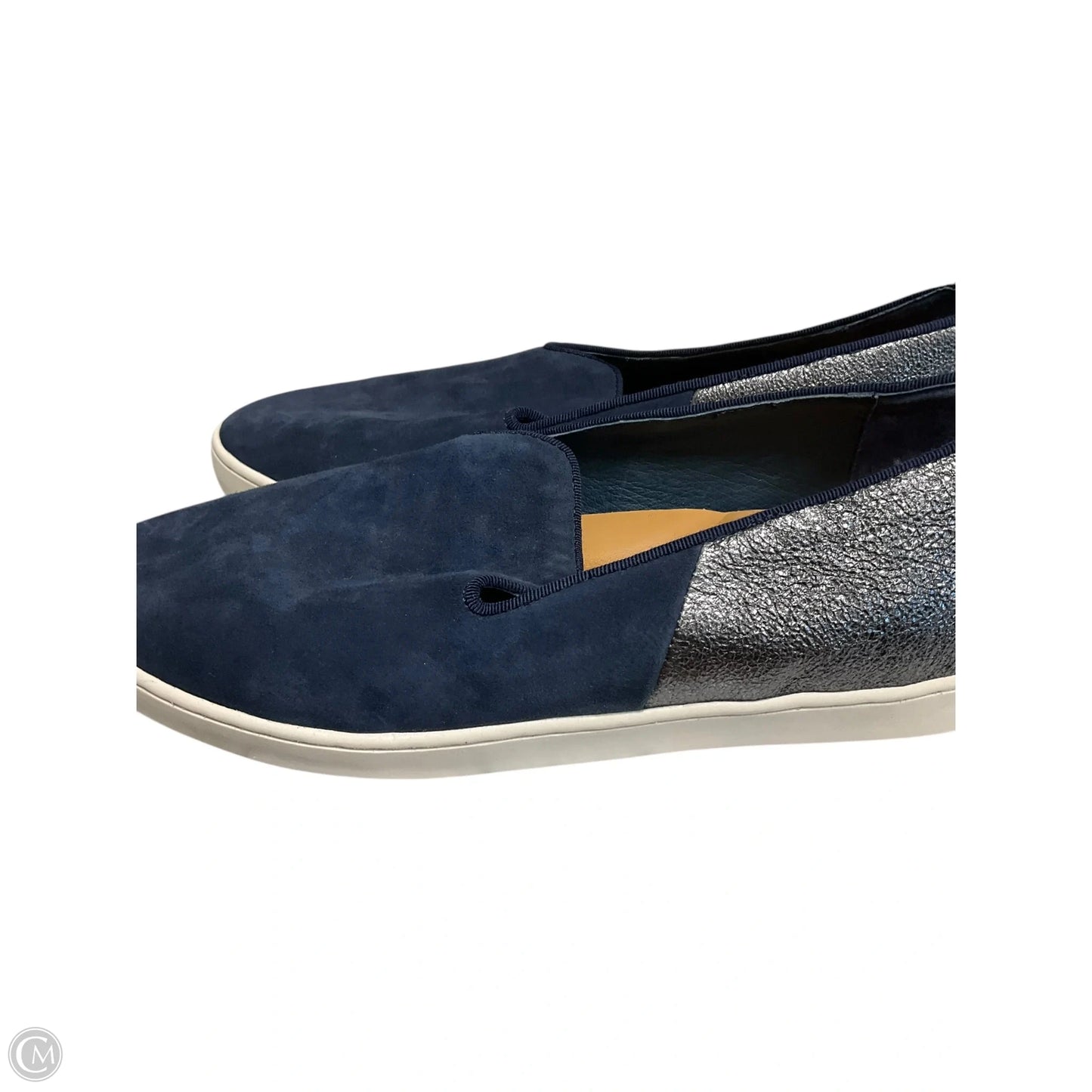 Shoes Flats By Clothes Mentor In Blue, Size: 8