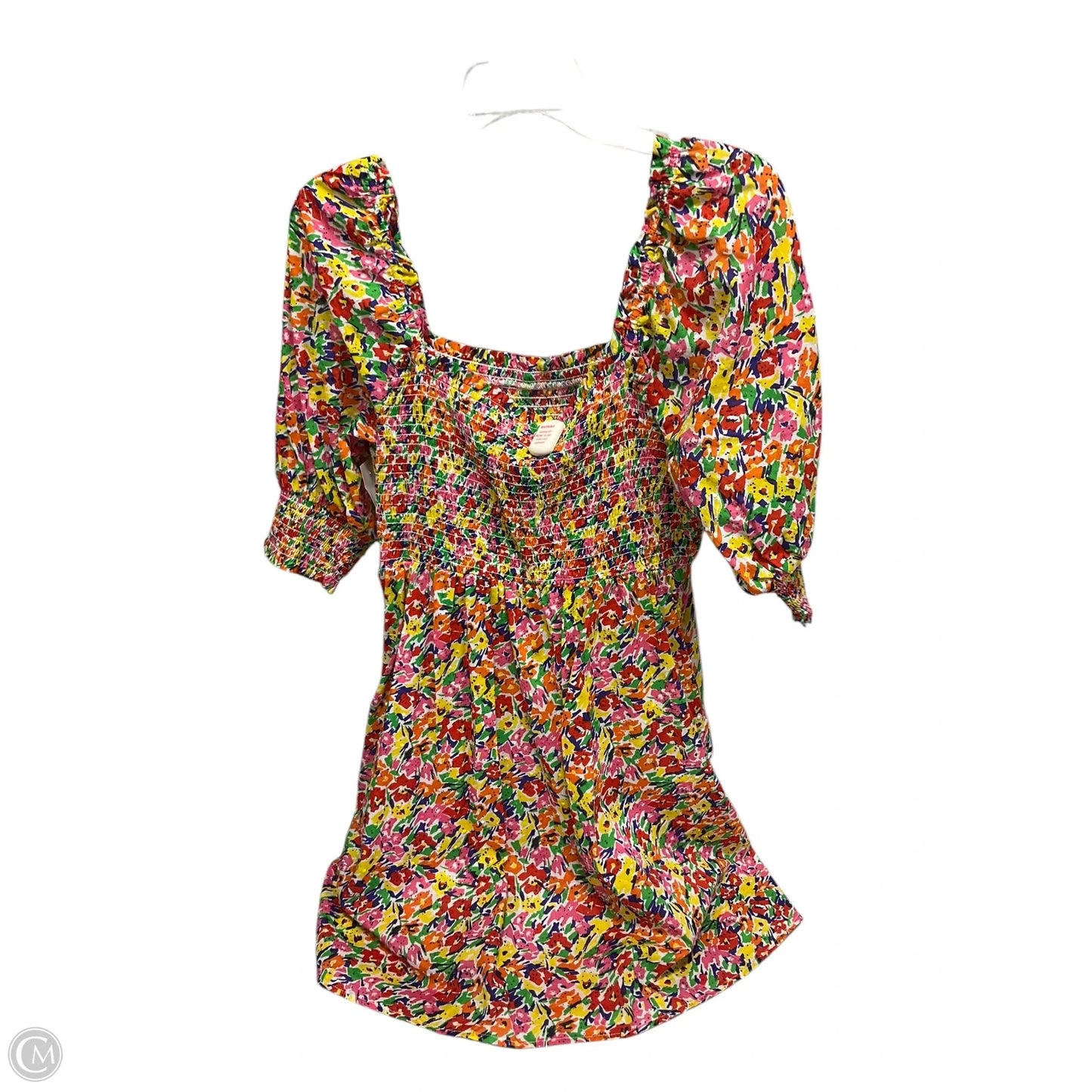 Dress Casual Short By Rixo In Floral Print, Size: M