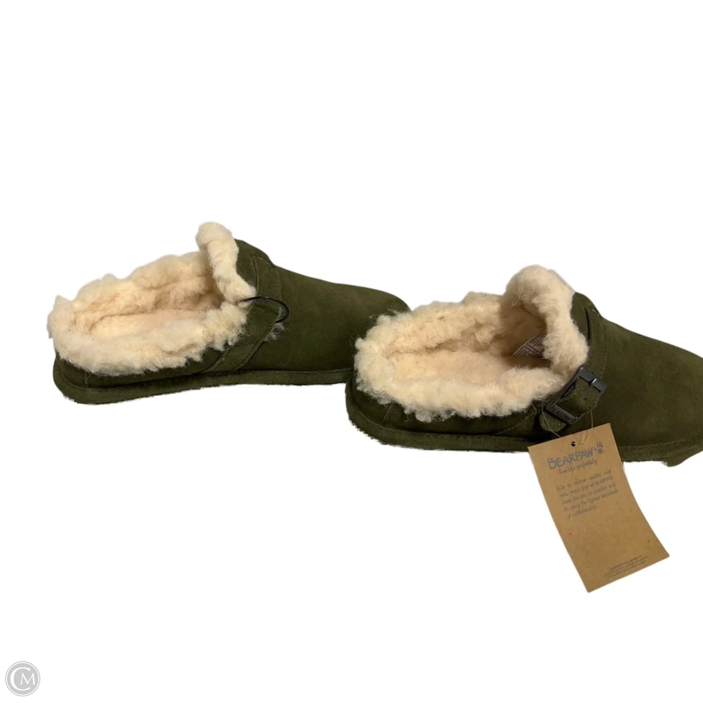 Slippers By Bearpaw In Green