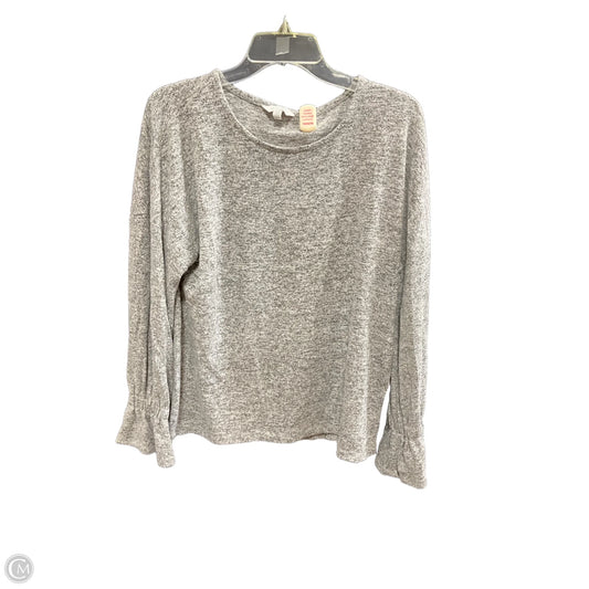 Top Long Sleeve By Lucky Brand In Grey, Size: M