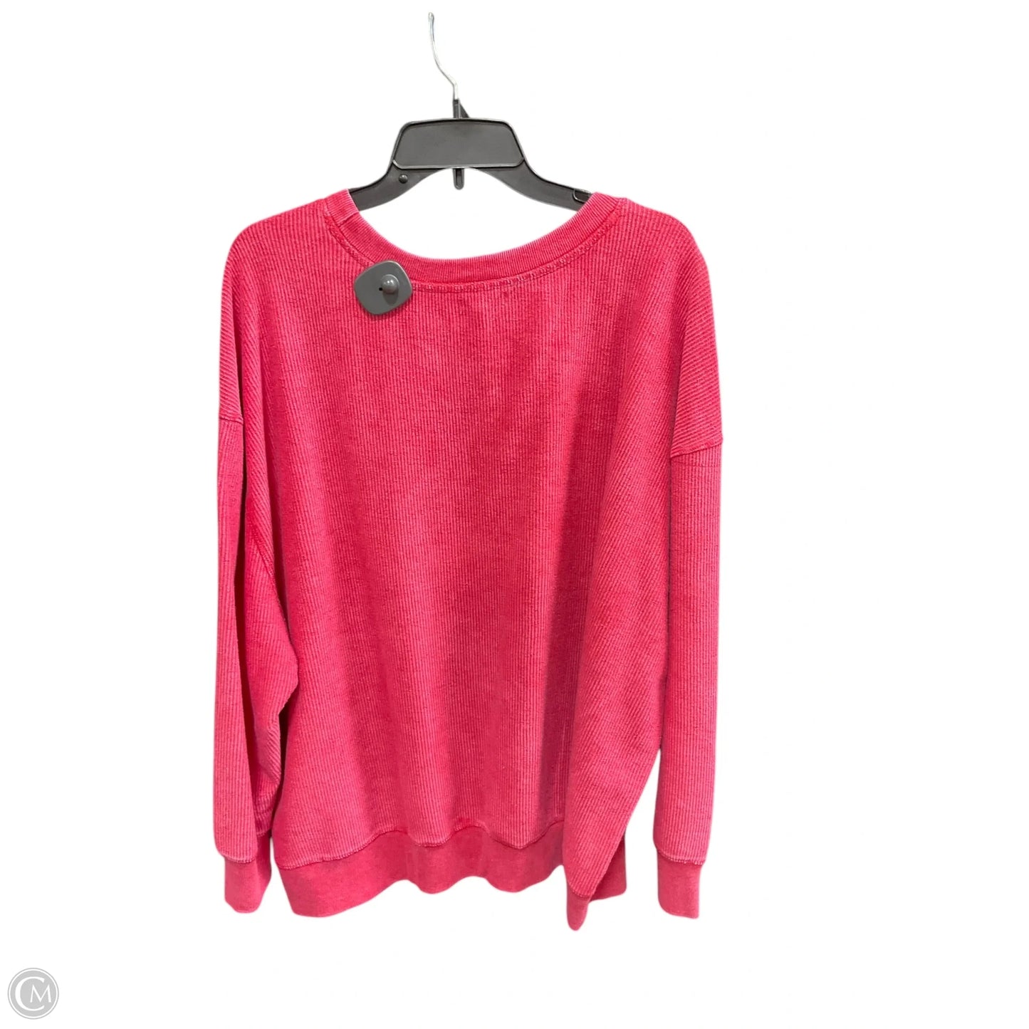 Sweatshirt Crewneck By Maurices In Red, Size: 3x