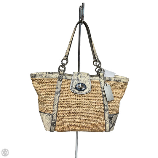 Handbag Designer By Coach, Size: Large