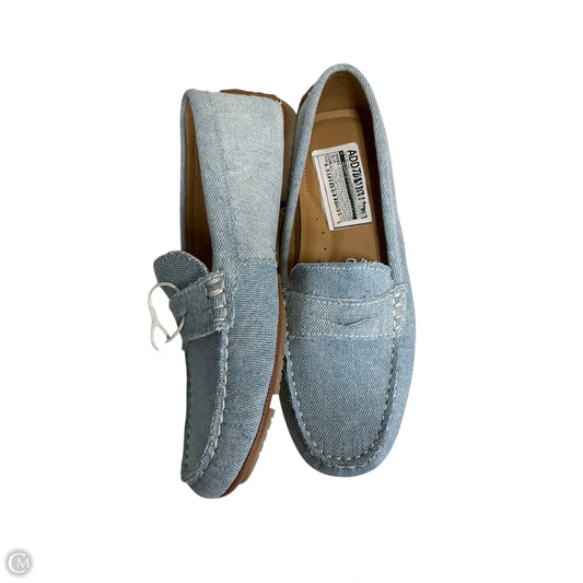 Shoes Flats By Clothes Mentor In Blue, Size: 6.5