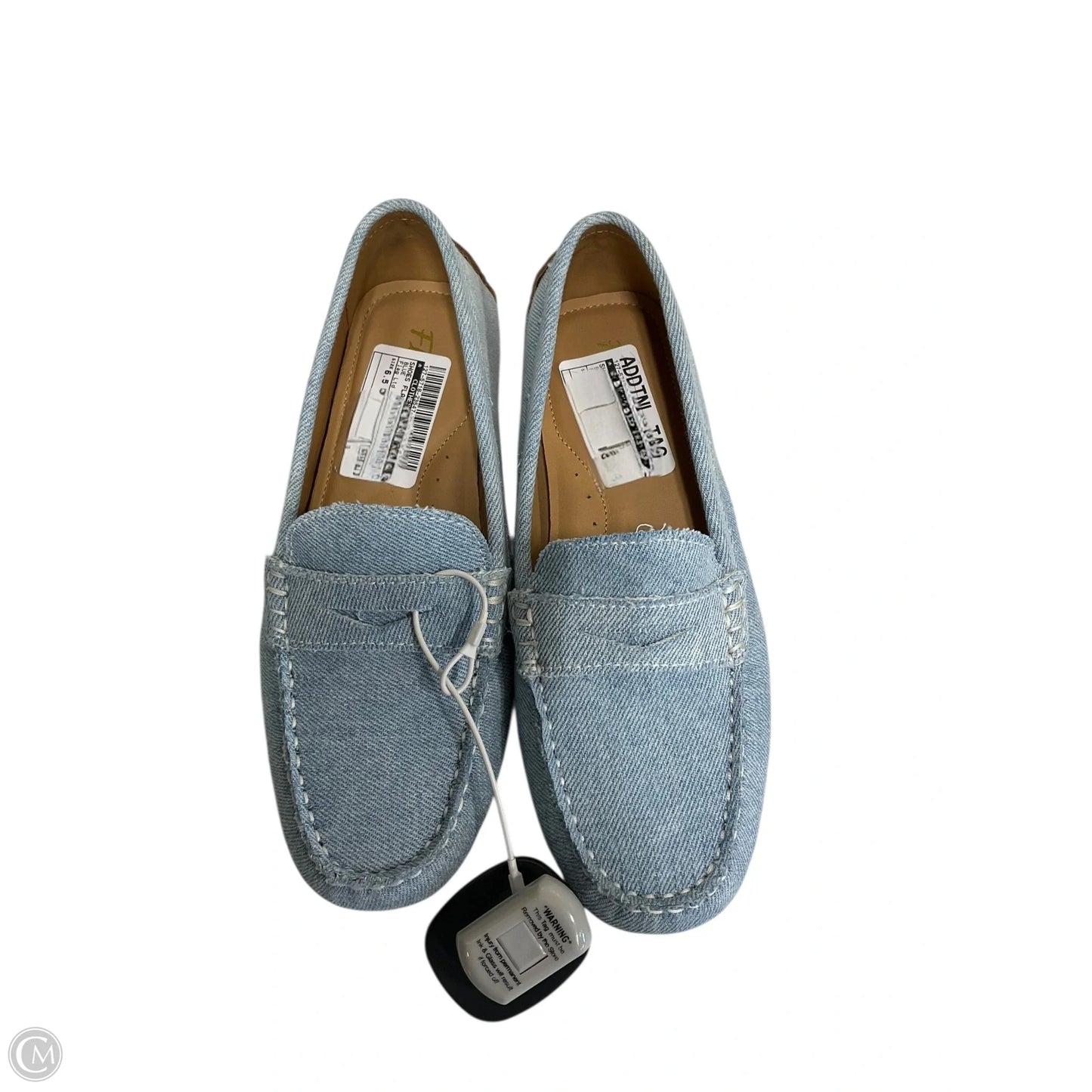 Shoes Flats By Clothes Mentor In Blue, Size: 6.5