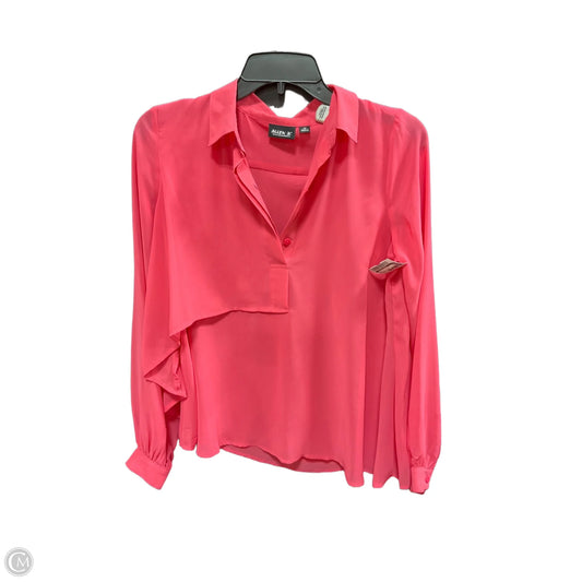 Top Long Sleeve By Clothes Mentor In Pink, Size: Xs