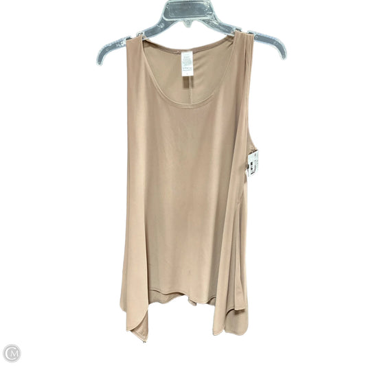 Tank Top By Clothes Mentor In Brown, Size: L