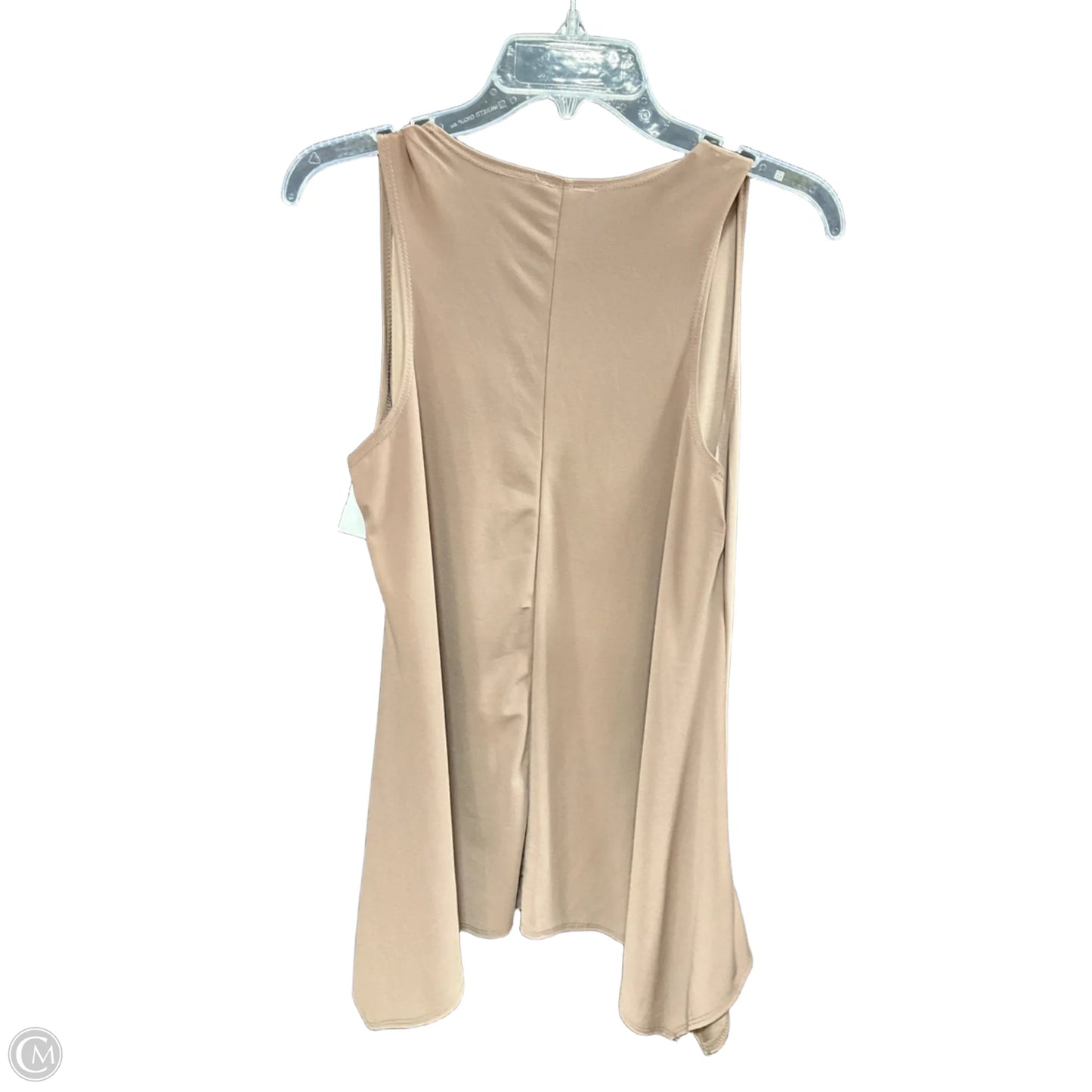 Tank Top By Clothes Mentor In Brown, Size: L