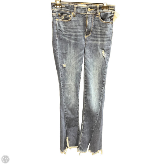 Jeans Flared By Paige In Blue, Size: 2