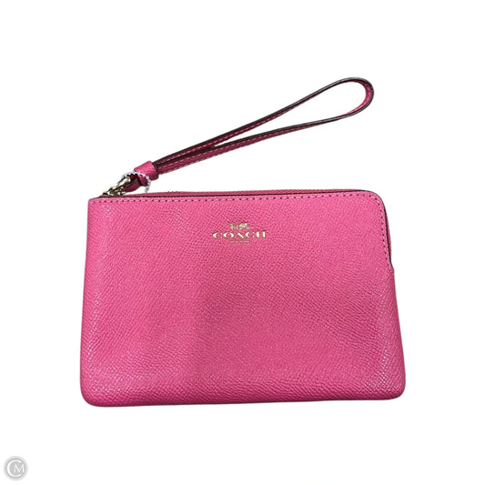 Wristlet Designer By Coach, Size: Large