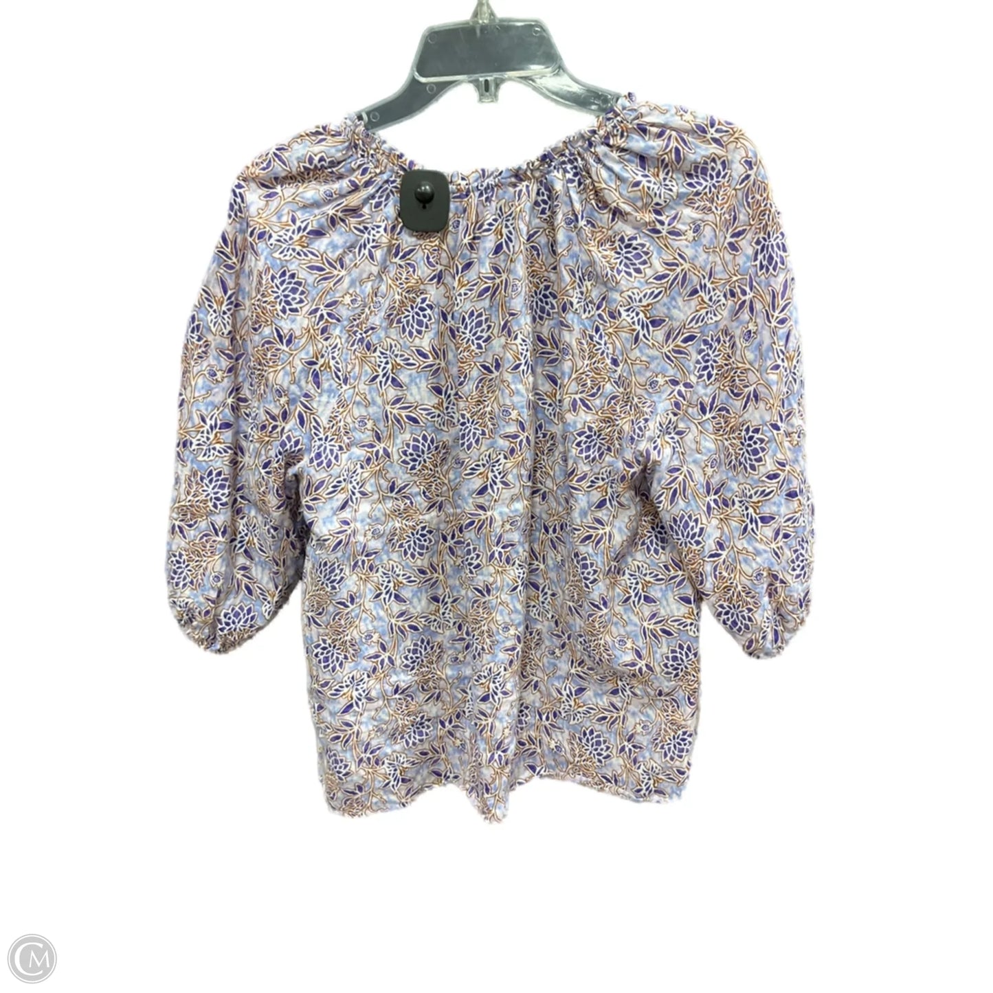 Top 3/4 Sleeve By J. Jill In Purple, Size: S