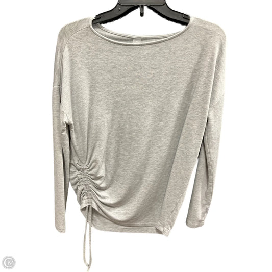 Top Long Sleeve By Lou And Grey In Grey, Size: Xs