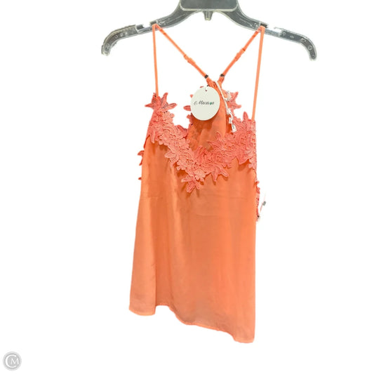 Top Cami By Clothes Mentor In Orange, Size: M