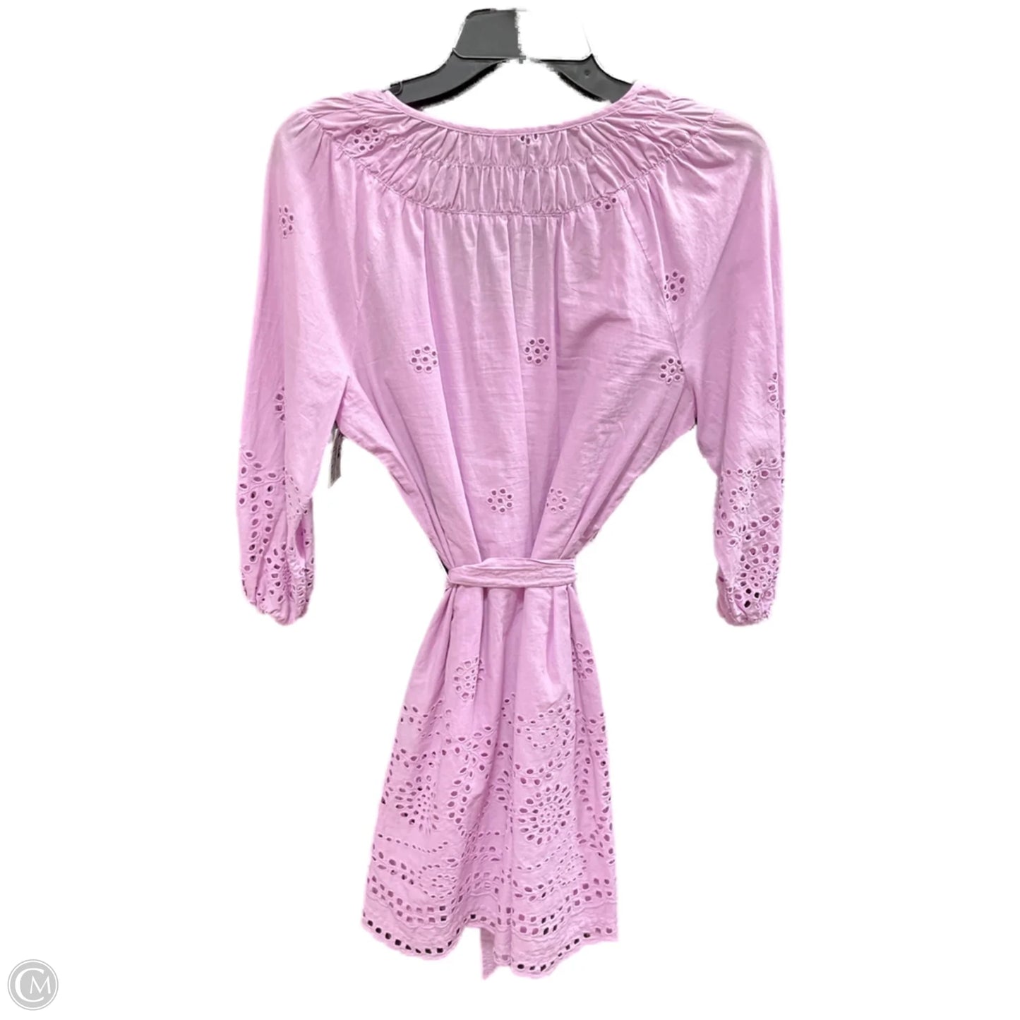 Dress Casual Midi By White House Black Market In Purple, Size: Xs