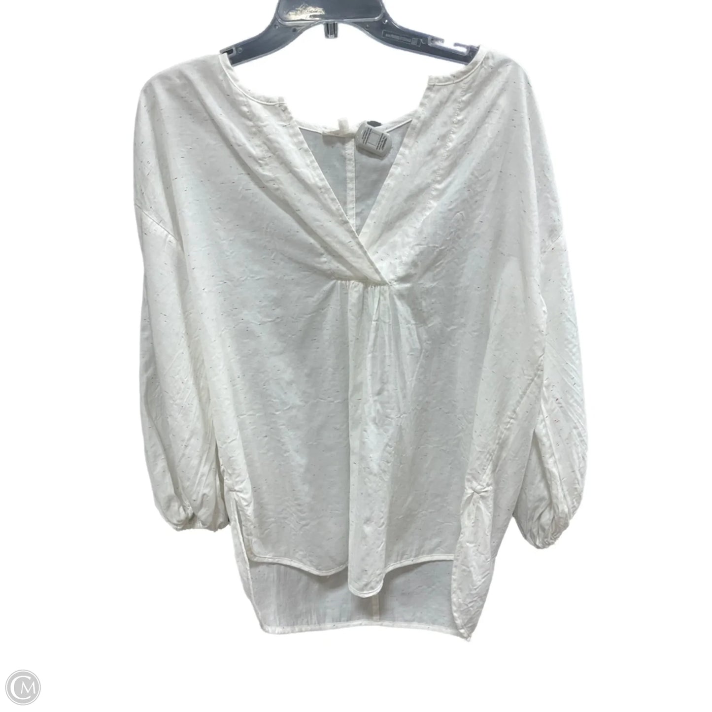 Top Long Sleeve By Lou And Grey In Cream, Size: M