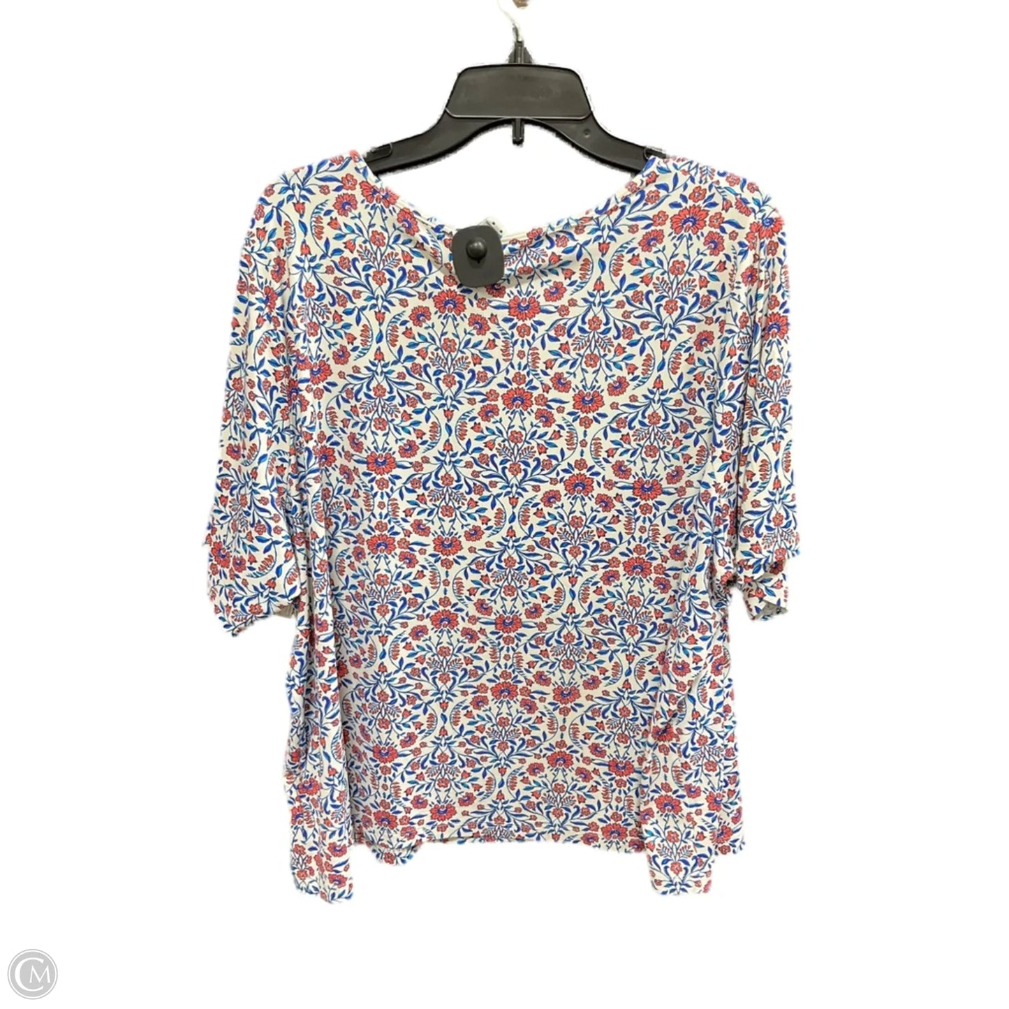 Swimsuit Top By Lands End In Floral Print, Size: 3x