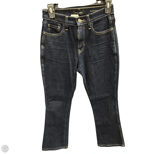 Jeans Boot Cut By Banana Republic In Blue, Size: 0