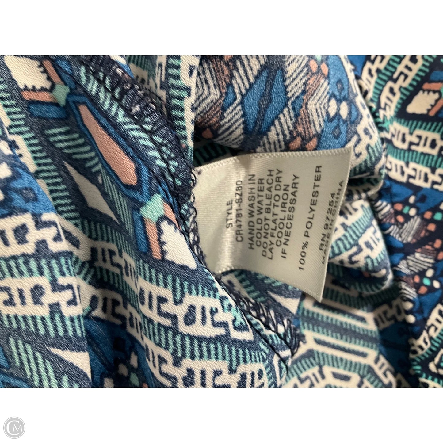 Dress Casual Maxi By One Clothing In Blue & Green, Size: Xs