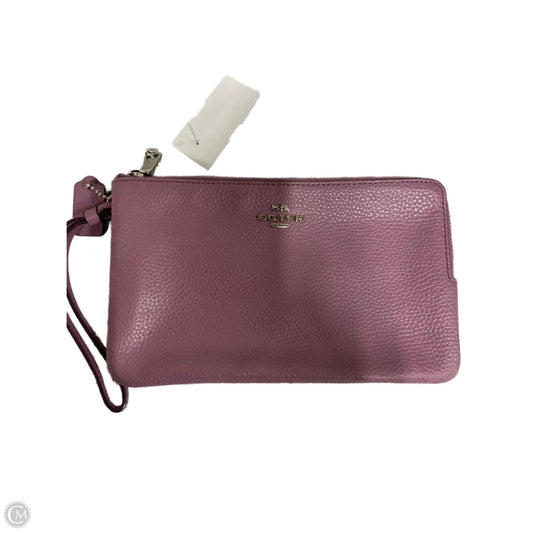 Wristlet Designer By Coach, Size: Large