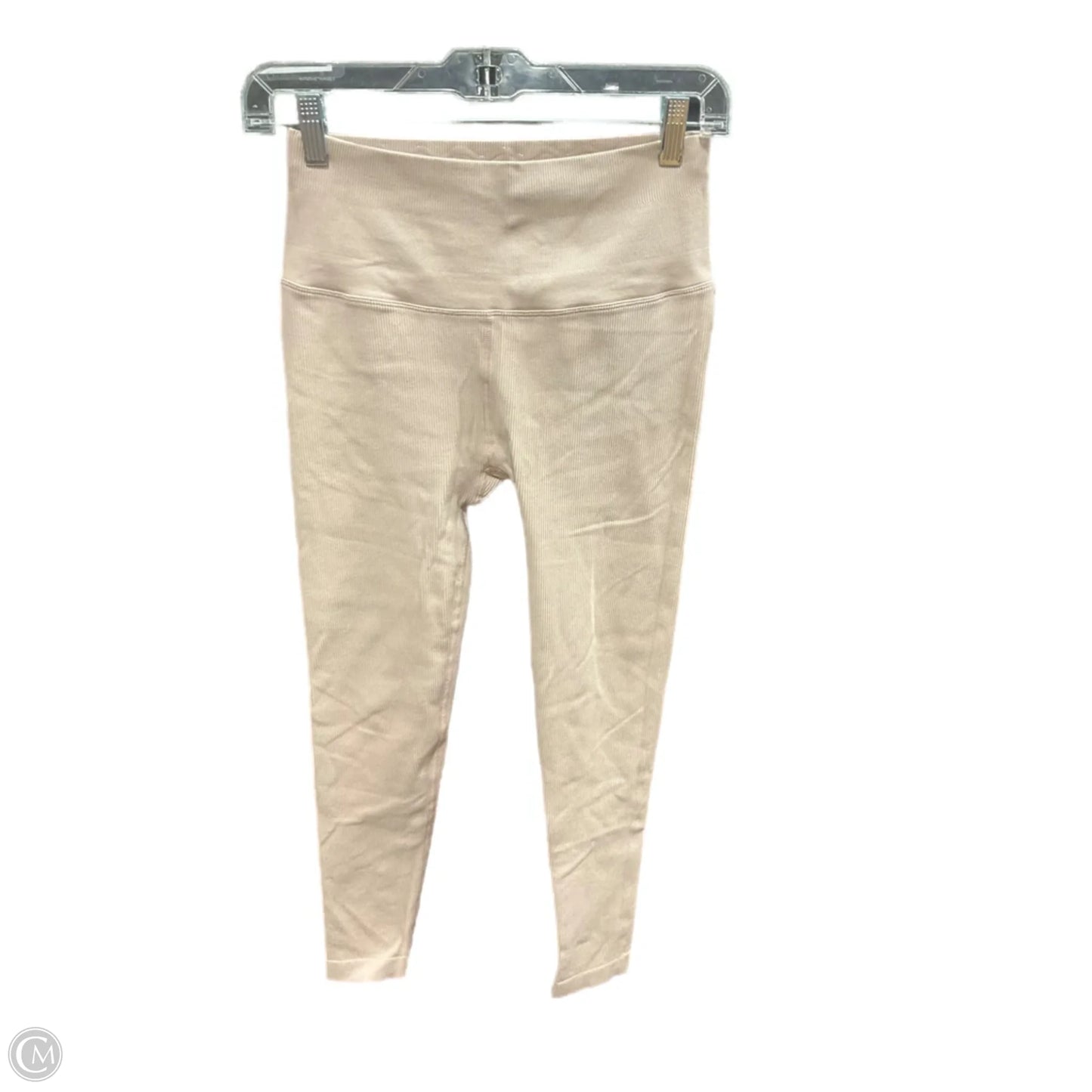 Athletic Leggings By Spiritual Gangster In Peach, Size: M