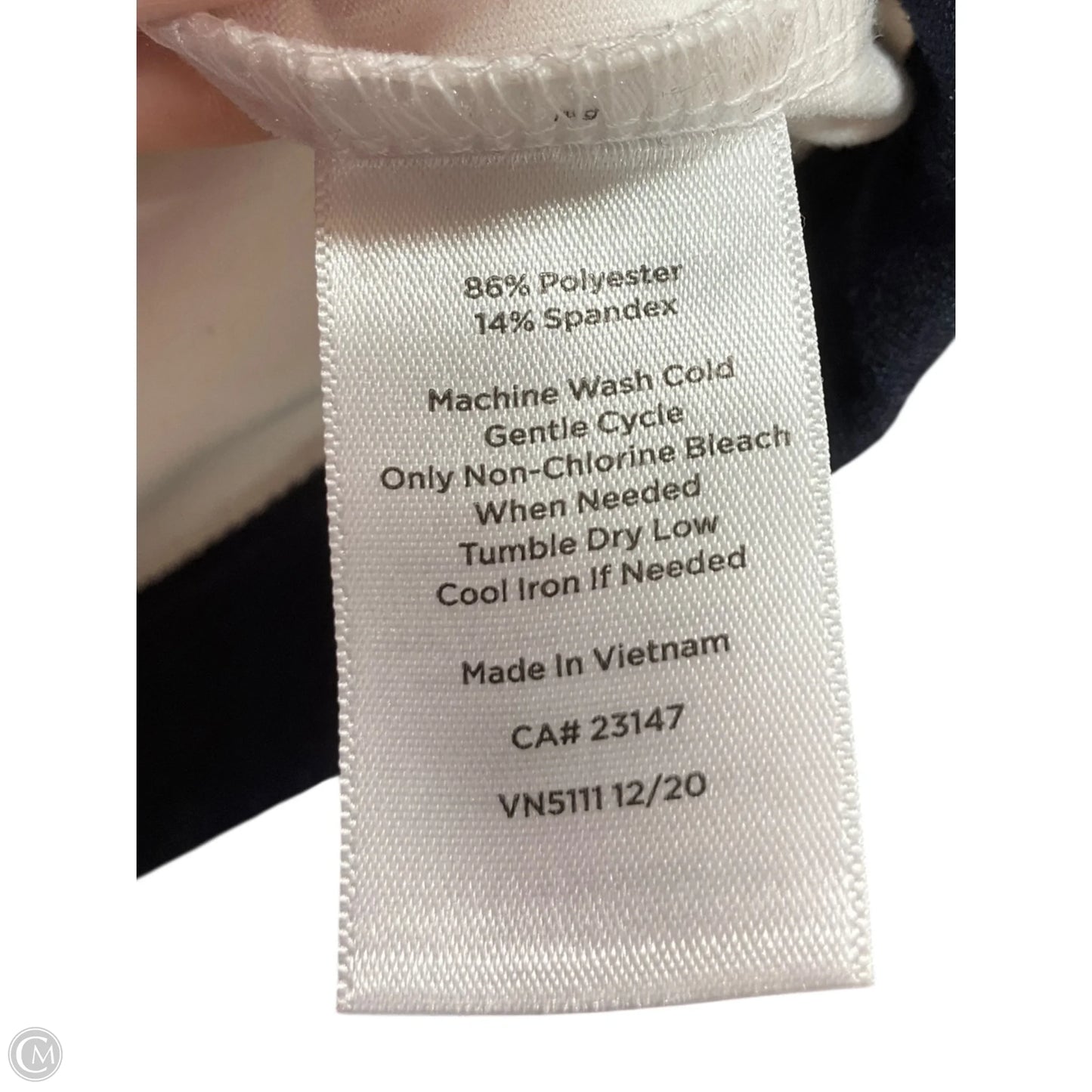 Athletic Jacket By Talbots In Pink & White, Size: Xs