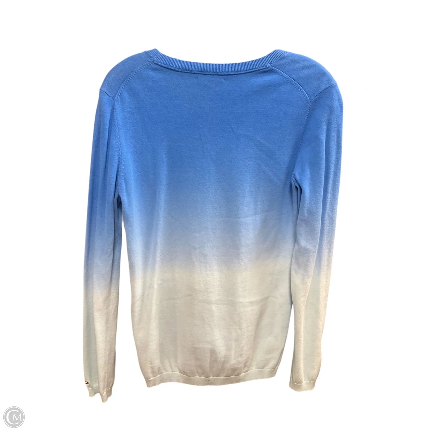 Top Long Sleeve By Tommy Hilfiger In Blue, Size: M