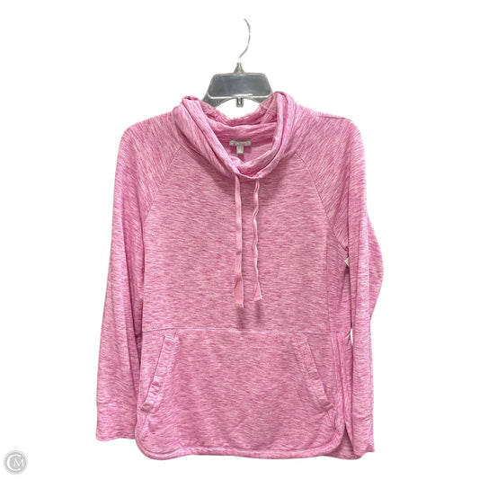 Athletic Sweatshirt Hoodie By Talbots In Purple, Size: S