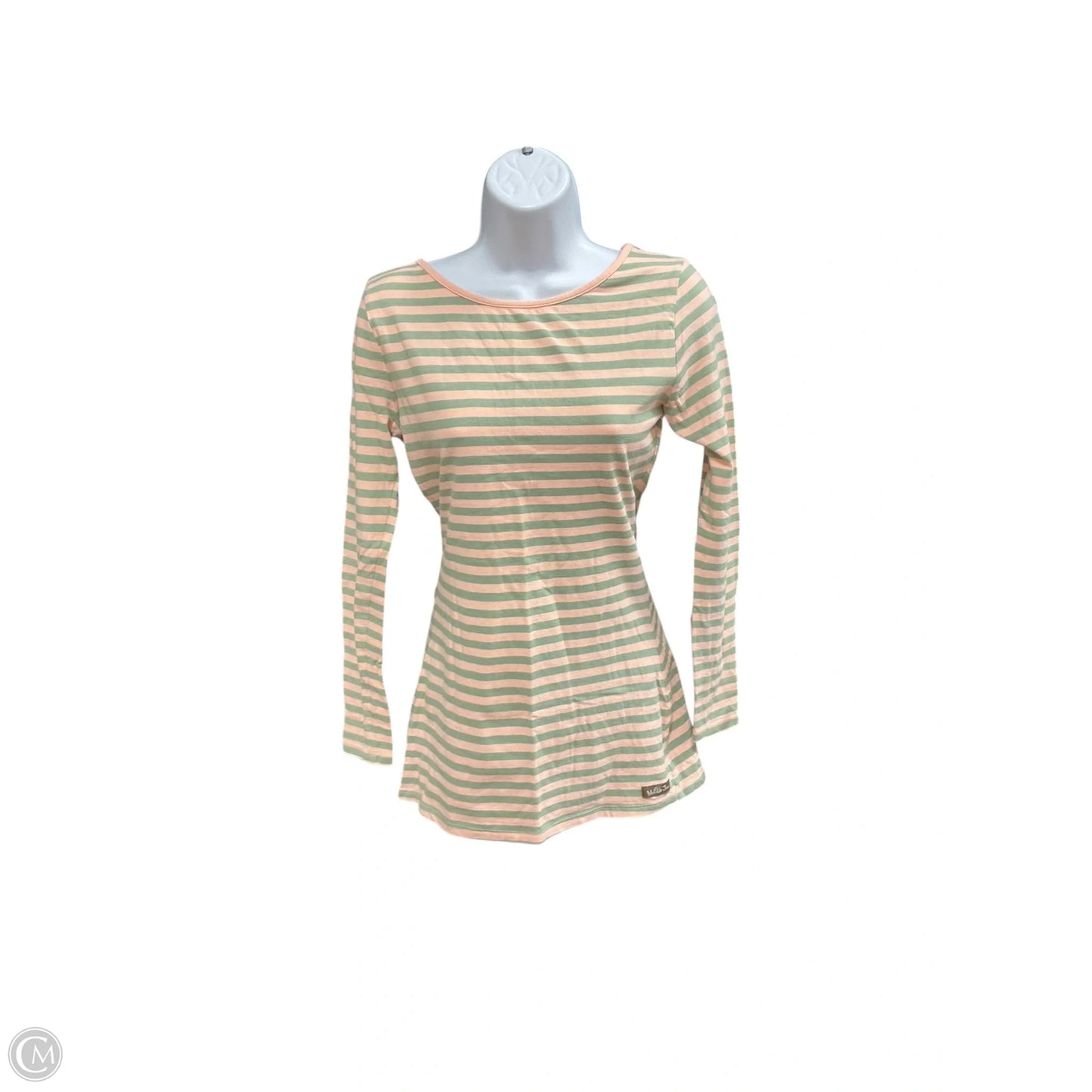 Top Long Sleeve By Matilda Jane In Green & Pink, Size: Xs