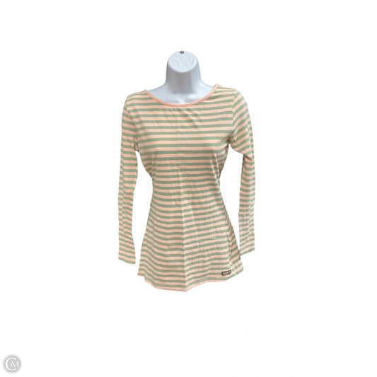 Top Long Sleeve By Matilda Jane In Green & Pink, Size: Xs