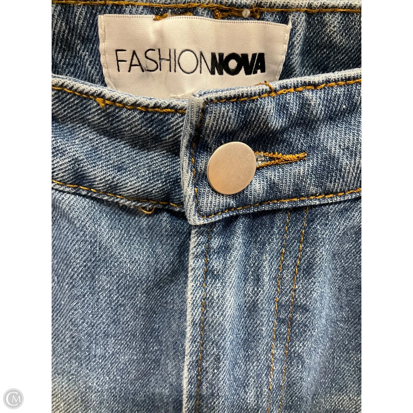 Jeans Straight By Fashion Nova In Blue, Size: 0