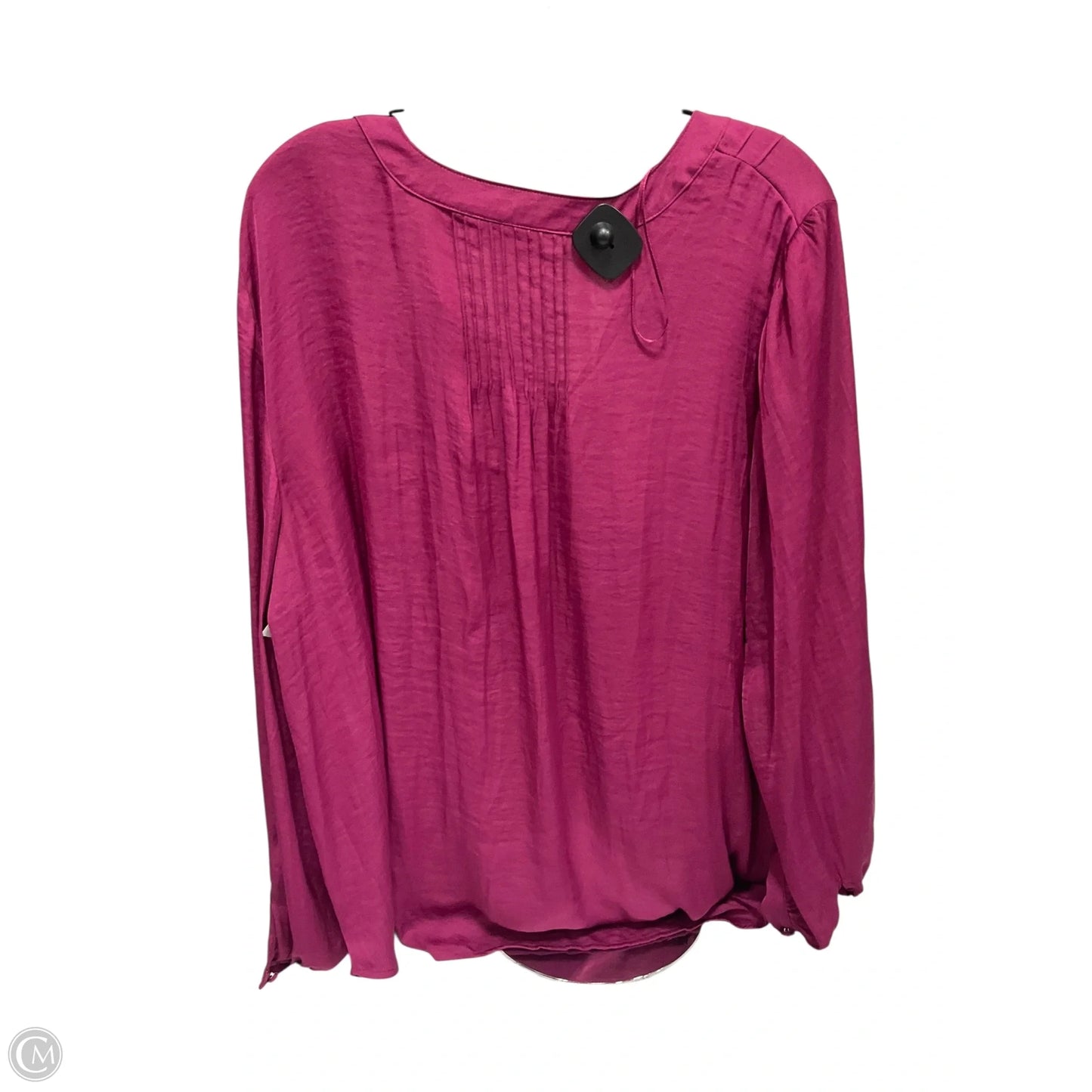 Top 3/4 Sleeve By Nine West Apparel In Purple, Size: 2x