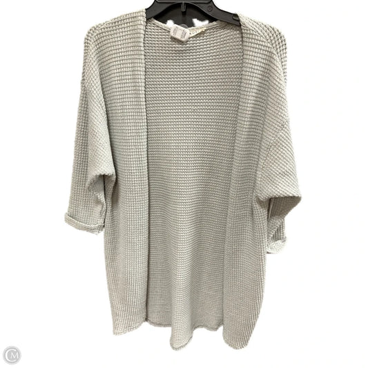 Sweater Cardigan By Kori America In Grey, Size: S