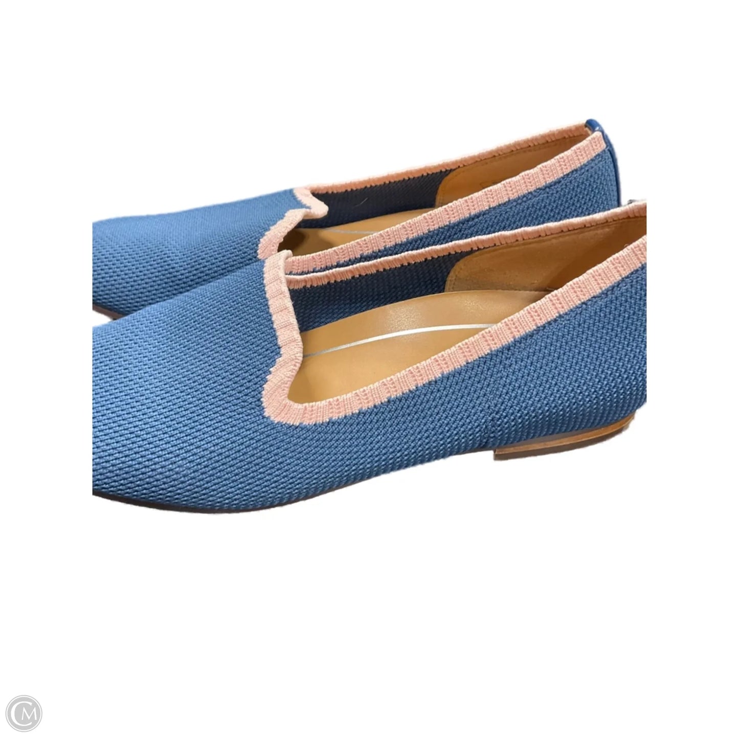 Shoes Flats By Vionic In Blue & Pink, Size: 8