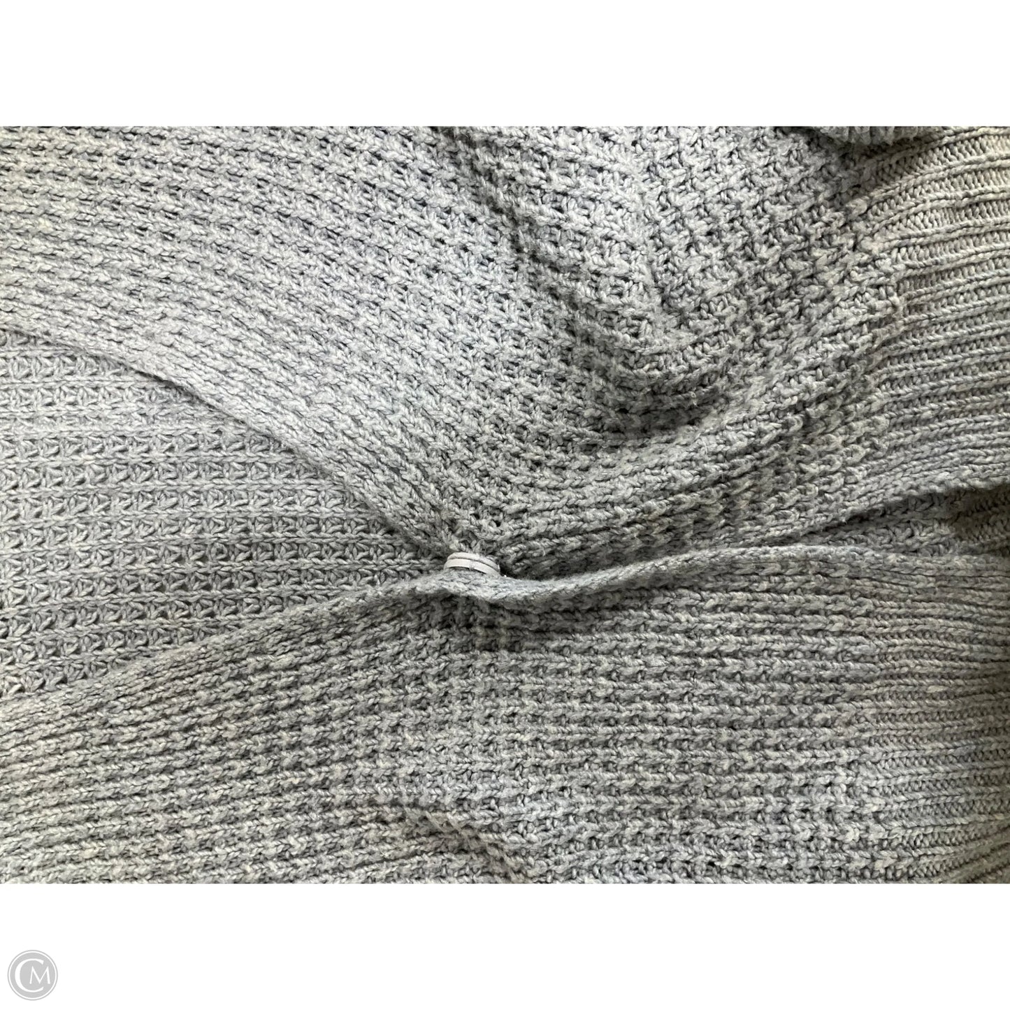 Sweater Cardigan By Free People In Grey, Size: M