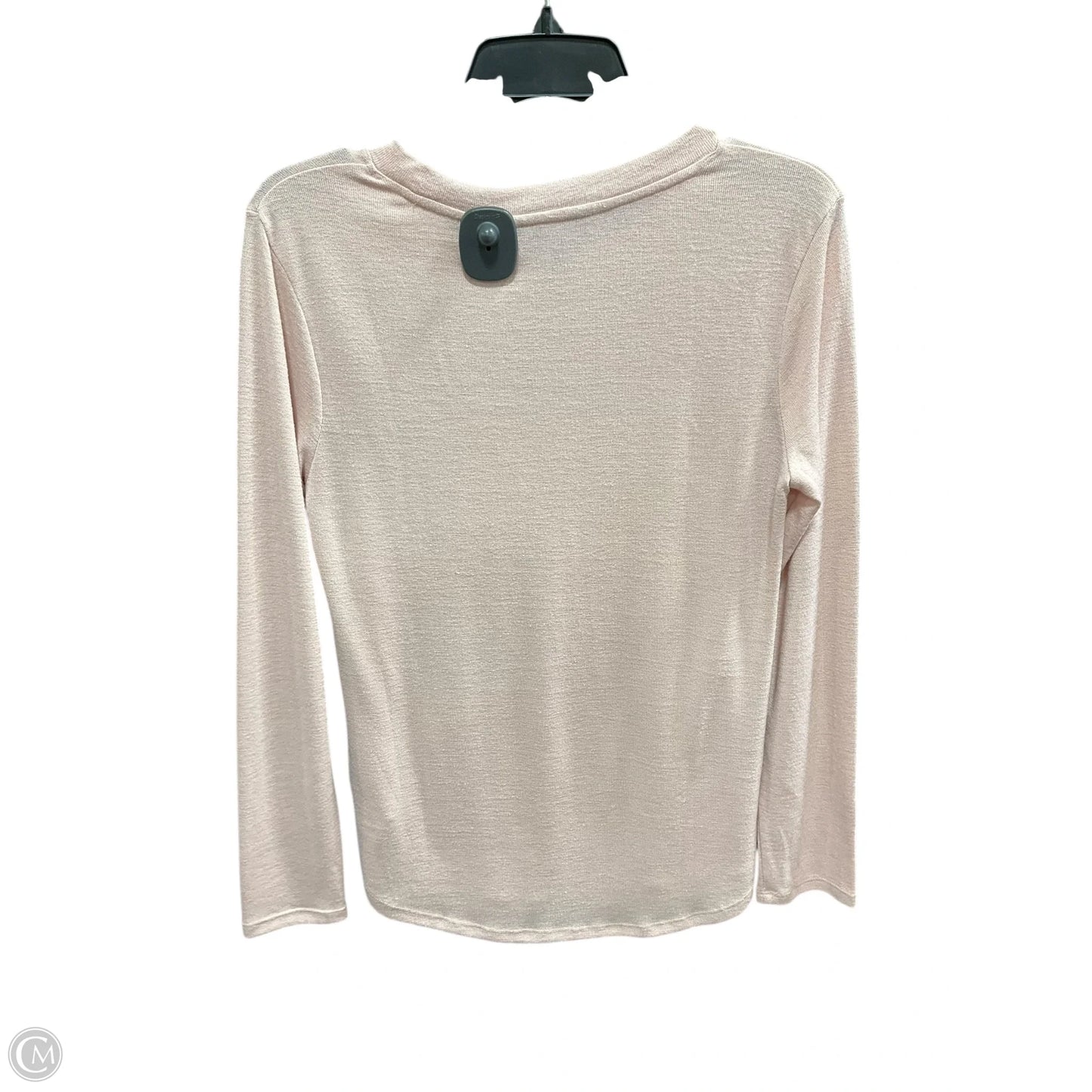 Top Long Sleeve By Banana Republic In Pink, Size: S