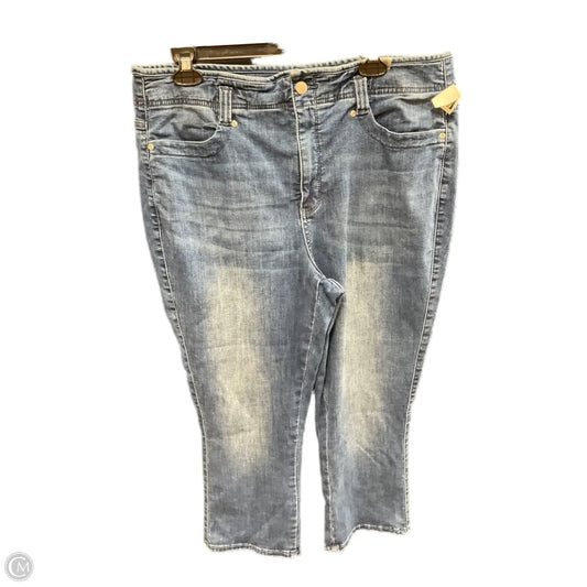 Jeans Skinny By Not Your Daughters Jeans In Blue, Size: 16