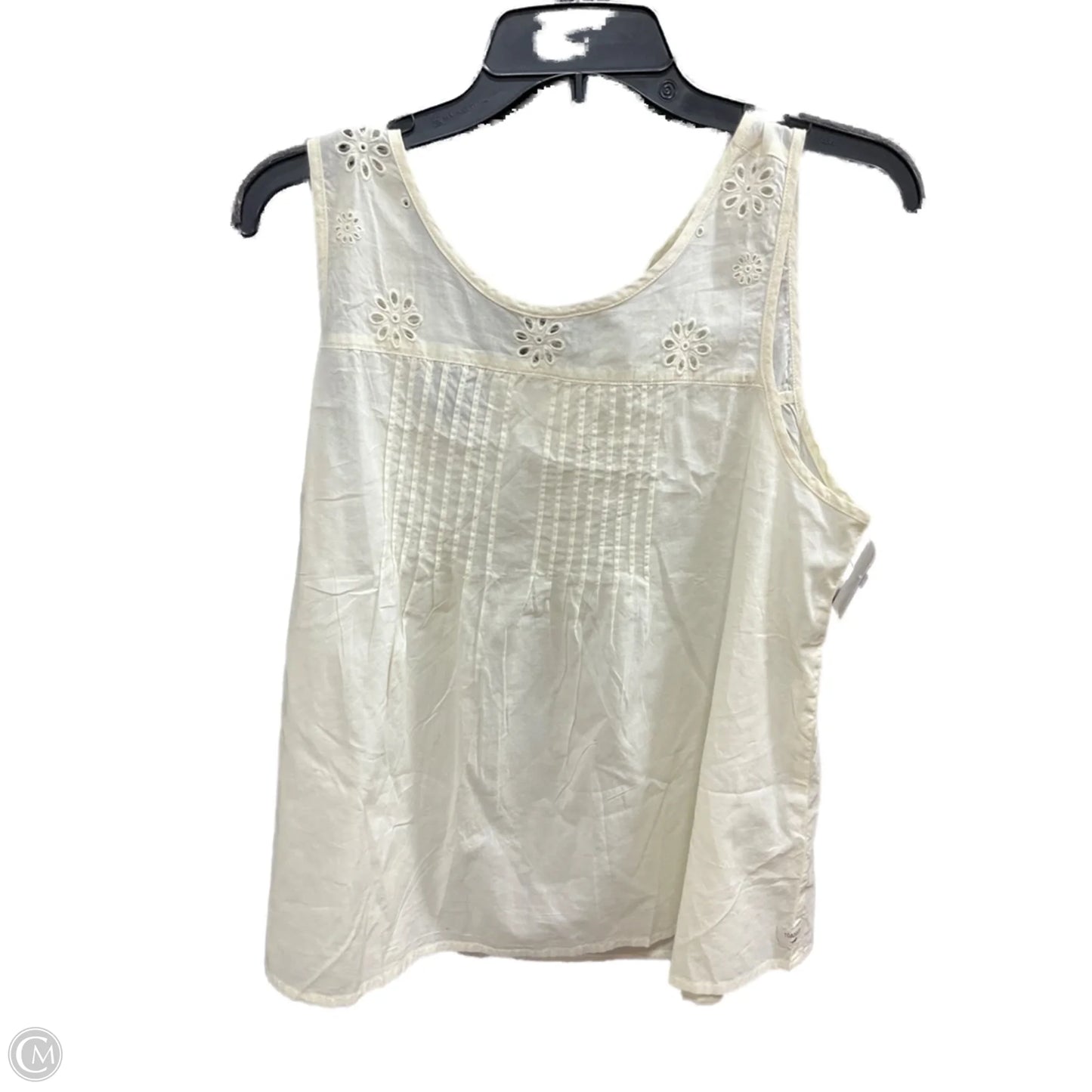 Top Sleeveless By Toad & Co In Cream, Size: M