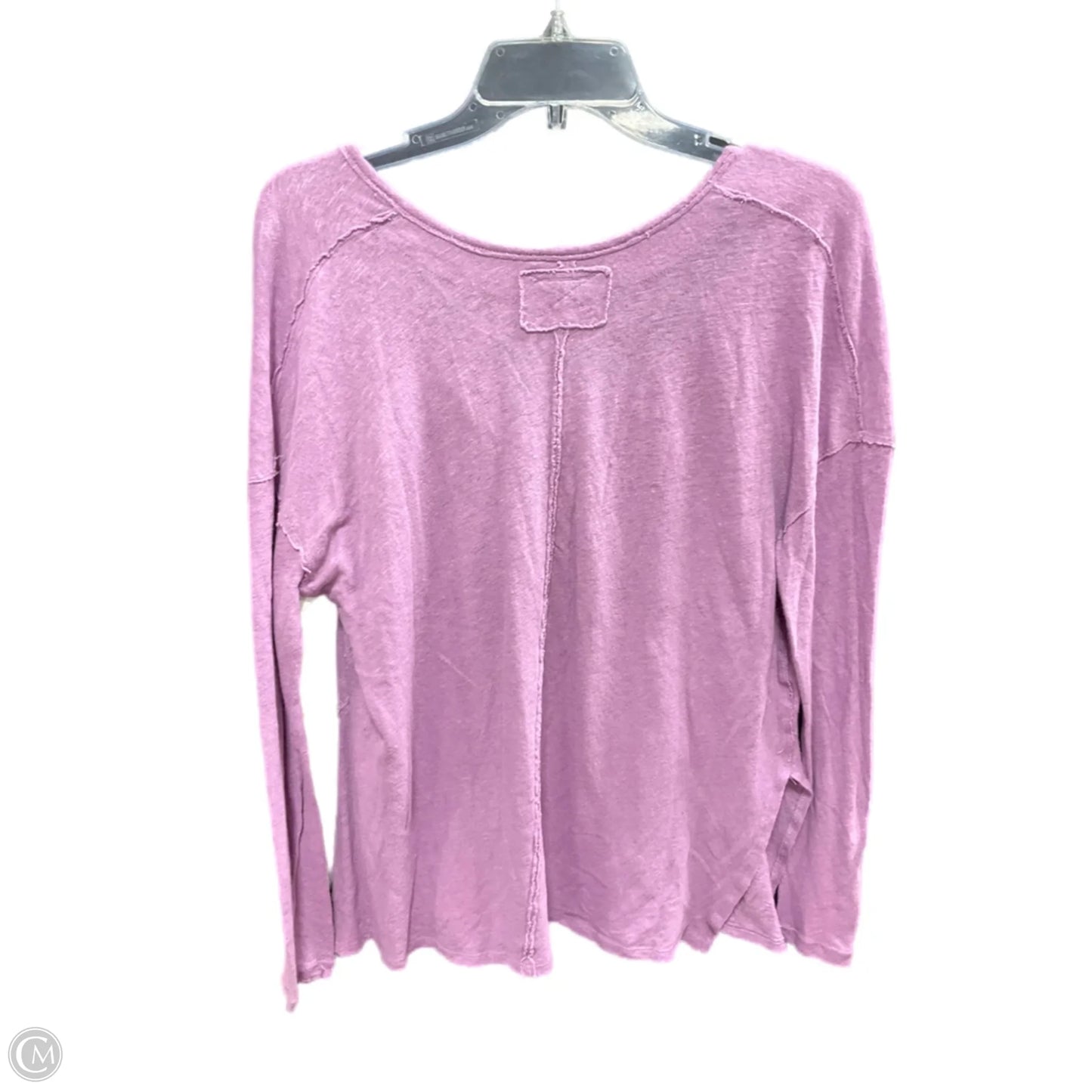 Top Long Sleeve By We The Free In Purple, Size: S