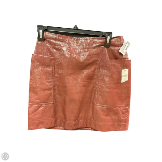 Skirt Mini & Short By Anthropologie In Brown, Size: 4