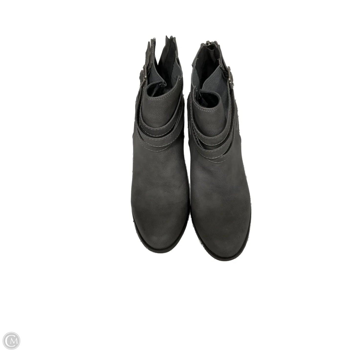 Boots Ankle Heels By Dream Pairs In Grey, Size: 8