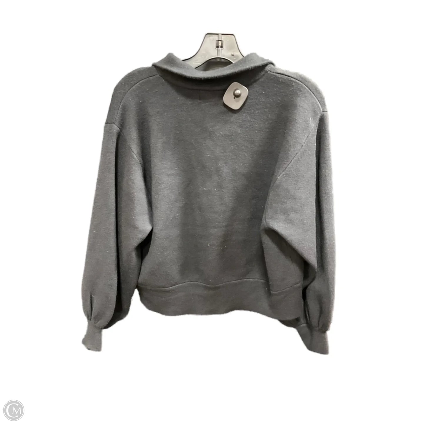 Jacket Shirt By Clothes Mentor In Black, Size: S