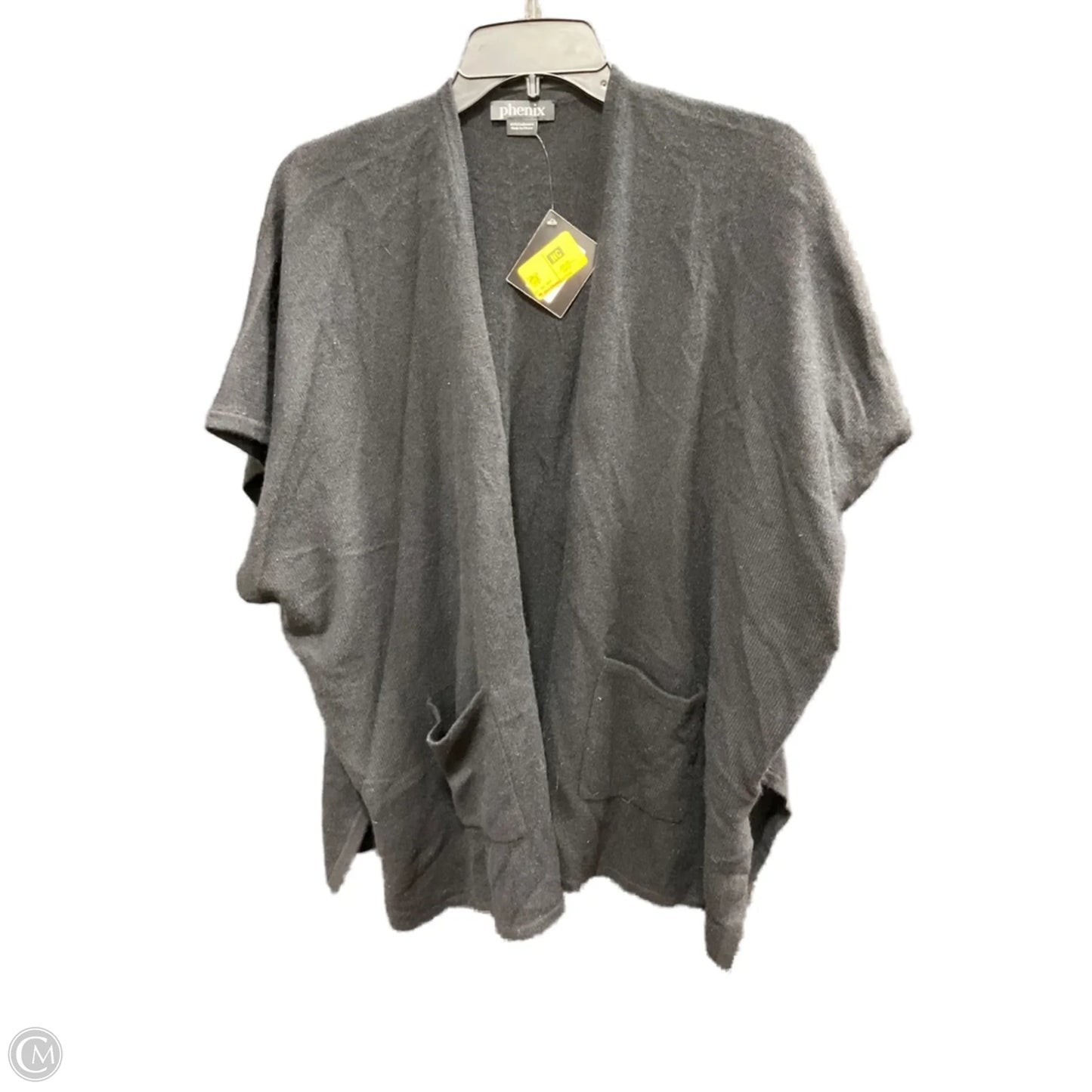 Sweater Cashmere By Clothes Mentor In Black, Size: Osfm