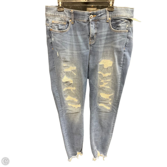 Jeans Skinny By Torrid In Blue, Size: 18
