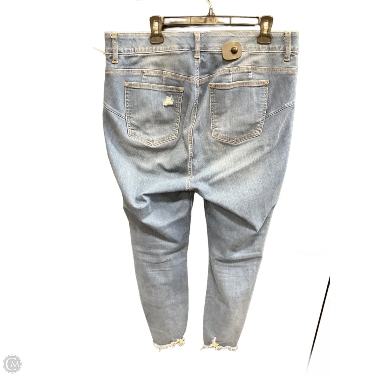 Jeans Skinny By Torrid In Blue, Size: 18
