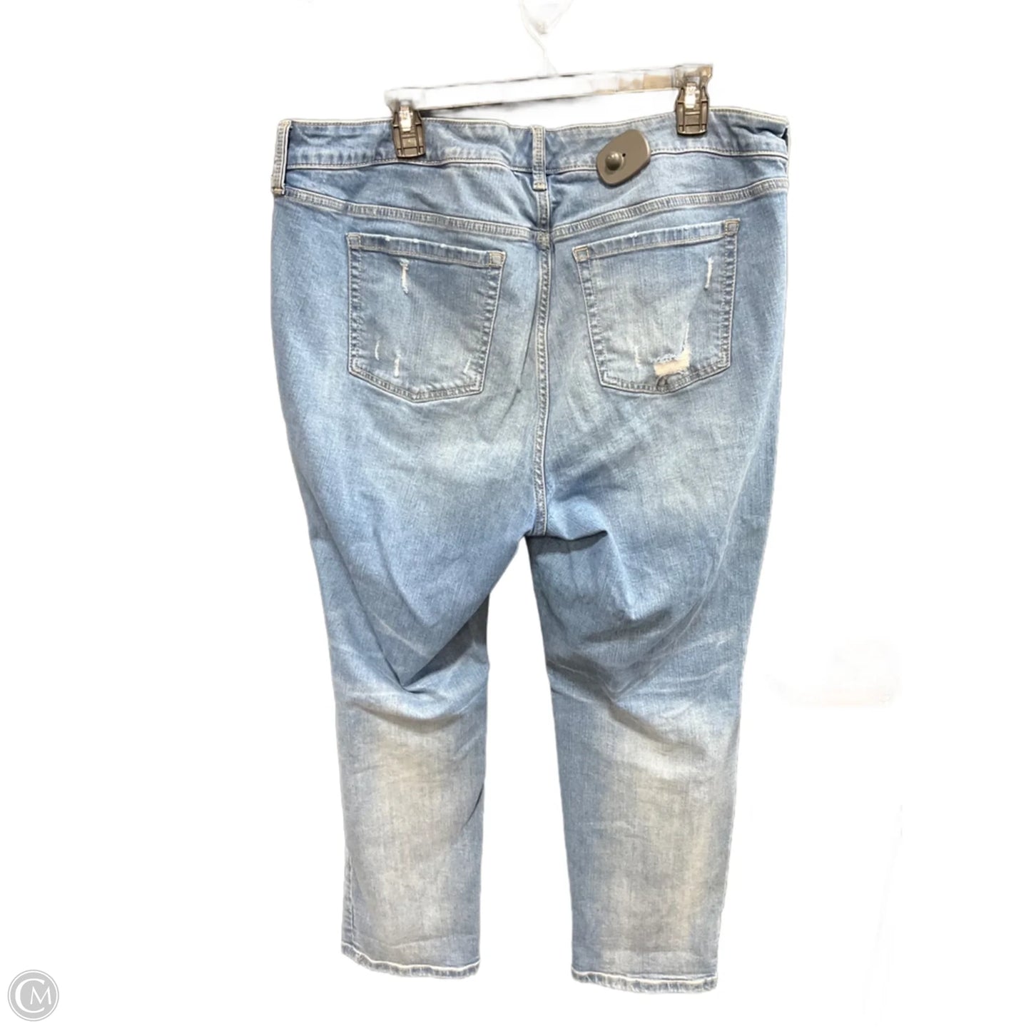 Jeans Straight By Torrid In Blue, Size: 18