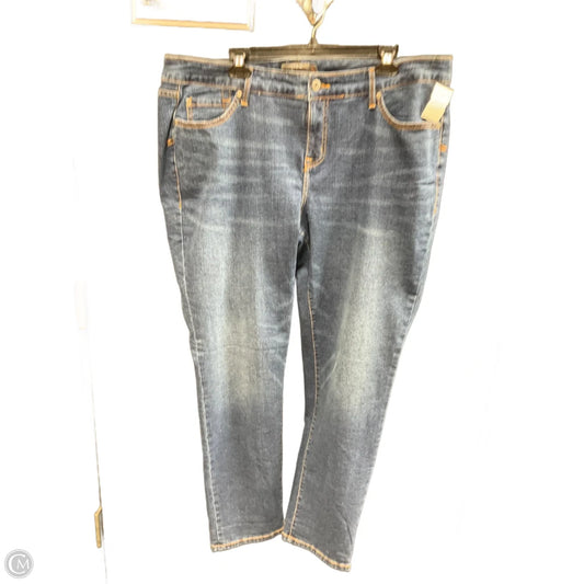 Jeans Straight By Torrid In Blue, Size: 18