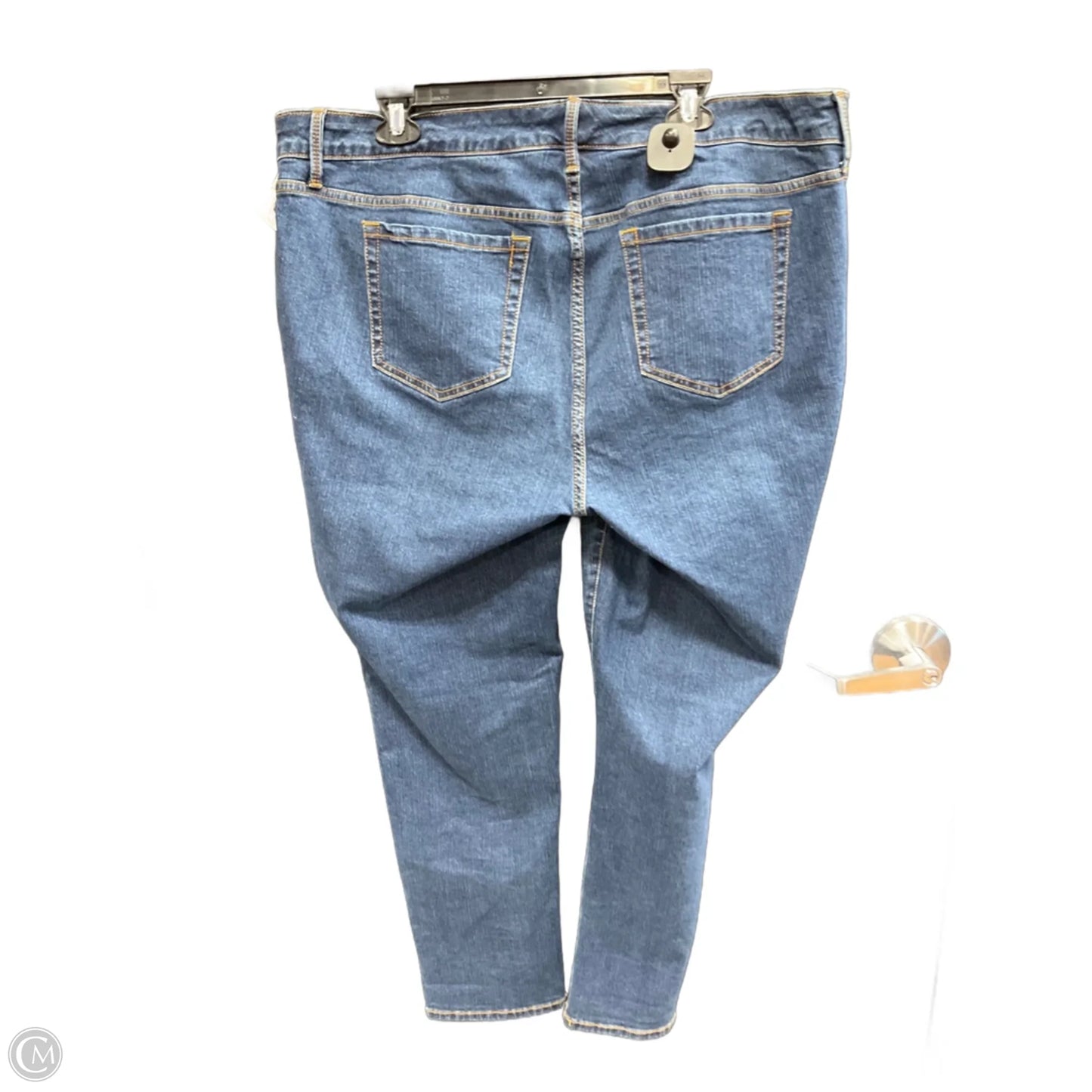 Jeans Straight By Torrid In Blue, Size: 18