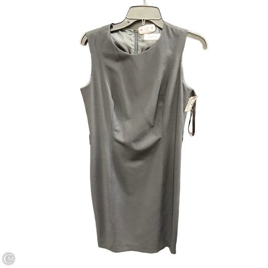 Dress Casual Midi By Calvin Klein In Black, Size: 10