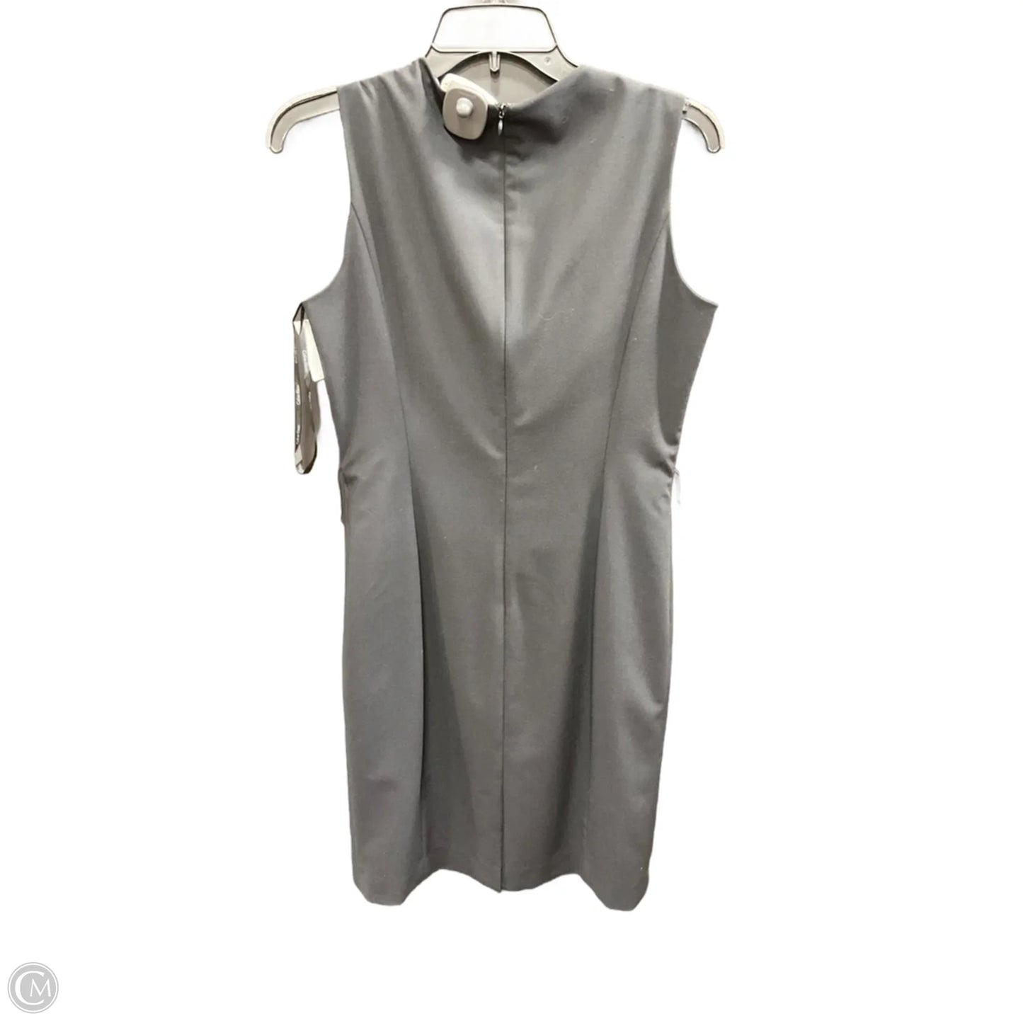 Dress Casual Midi By Calvin Klein In Black, Size: 10