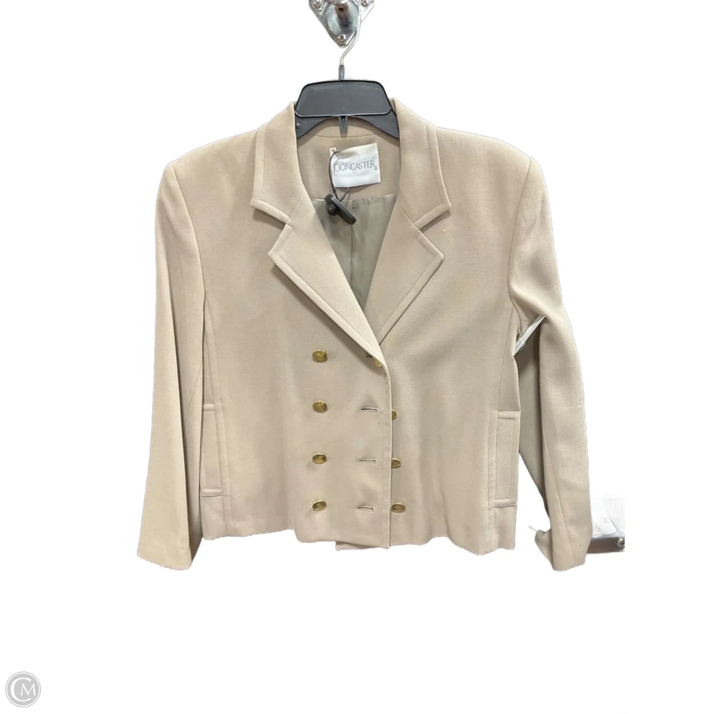 Blazer By Doncaster In Beige, Size: 6